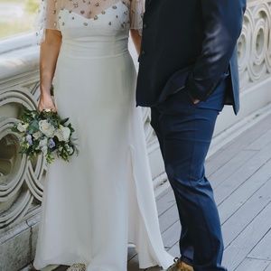 Reformation Ivory Dress